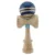 Jucarie de indemanare din lemn, Kendama X, Flippy, Rainbow, King Size V3, Super Sticky, 18 cm, Albastru, Maro
