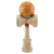Jucarie de indemanare din lemn, Kendama X, Flippy, Rainbow, King Size V3, Super Sticky, 18 cm, Portocaliu, Maro
