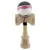 Jucarie de indemanare din lemn, Kendama X, Flippy, Royal Spike, King Size V3, Super Sticky, 18 cm, Roz
