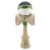 Jucarie de indemanare din lemn, Kendama X, Flippy, Royal Spike, King Size V3, Super Sticky, 18 cm, Verde