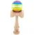 Jucarie de indemanare din lemn, Kendama X, Super Sticky, 18 cm, Multicolor