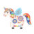 Jucarie de perete cu activitati, Viga, Unicorn