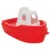 Jucarie de plaja pentru apa si nisip Pilsan Boat Rosu