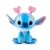 Jucarie de plus, Disney Stitch cu inimioare, 25 cm