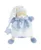 Jucarie de plus, Doudou, Ursulet marioneta, 28 cm, Bleu