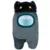 Jucarie de plus, Play by Play, Black, Among Us, 30 cm