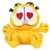 Jucarie de plus, Play by Play, Garfield cu inimioare, 25 cm