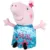 Jucarie de plus, Play by Play, Peppa Pig cu rochie turcoaz din satin, 25 cm