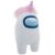 Jucarie de plus, Play by Play, White, Among Us, 28 cm