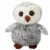 Jucarie de plus, Puffy Friends, Bufnita, Gri, 30 cm