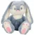 Jucarie de plus, Puffy Friends, Iepuras, Albastru, 35 cm
