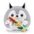 Jucarie de plus, Snackles, S1 W2, Subway, 35 cm