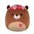 Jucarie de plus, Squishmallows, Castorul Chip cu inimioare, 19 cm