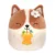 Jucarie de plus, Squishmallows, Corgiul Regina, 19 cm