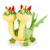 Jucarie de plus Zippleback, Play By Play, 30 cm