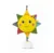 Jucarie de plus cu sunete Clementoni Baby Soft Sun
