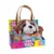 Jucarie de plus in geanta, Luna Toys, Take Me Home, Catelus, Maro, 20 cm