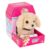 Jucarie de plus interactiva, Puffy Friends, Catelus, Bej