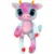 Jucarie de plus parfumata, Bubble Pops, S1, Cherry Moo Cow, 34 cm