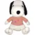 Jucarie din material textil elastic, Grupo Moya, Snoopy cu bluza roz, 32 cm