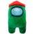 Jucarie din plus Yume Toys, Green Among Us, 25 cm