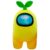 Jucarie din plus Yume Toys, Yellow Among Us, 25 cm