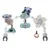 Jucarie pentru carucior Tiny Stroll Black White Decor