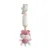 Jucarie pentru carucior cu sunatoare 68066 pink