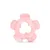 Jucarie pentru dentitie cu apa Lorelli Baby Care Flower Shell Pink
