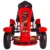 Kart cu pedale F618 Air rosu Kidscare