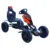 Kart cu pedale Go kart black roti din cauciuc eva scaun ajustabil 2 pozitii cadru solid varsta recomandata 5-12 ani.