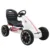 Kart cu pedale, pentru copii 3-9 ani, de la Fiat Abarth, cu roti moi, culoare alba