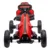 Kart electric pentru copii Nichiduta Go kart Sport Red 45W cu roti din spuma EVA, pornire la buton, slow start si scaun reglabil