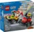 LEGO® City – Pachet de curse Furgoneta de pizza vs. autospeciala de pompieri (60458)