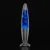 Lampa decorativa lava blue, 30w, inaltime 41 cm, alimentare priza