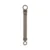 Lantisor Bibs clip Loop pentru suzeta Dark Oak