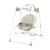 Leagan electric 2 in 1 cu vibratii Lorelli Tango 2025 Bej Dots