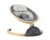 Leagan electric cu telecomanda si leganare laterala KikkaBoo Ashlee Dark Grey