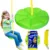Leagan pentru copii, diametru disc 27.5cm, din plastic, funie 210 cm, Green Flower