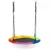 Leagan pentru copii rotund tip cuib de barza suspendat 100 cm Ecotoys MIR6001 multicolor