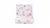 Lenjerie 5 piese patut 120×60 cm bumbac model Flori de bumbac
