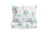 Lenjerie 5 piese patut 120×60 cm bumbac model Ursuleti in balon