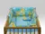 Lenjerie Happy Giraffe albastru 4 piese 140×70