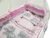 Lenjerie Teddy Hug Roz M2 4+1 piese 120×60