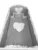 Lenjerie de pat 120×60 cm Te iubesc puisor gri