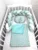 Lenjerie de pat 120×60 cm cu aparatoare impletita 180 cm mix stelute vernil
