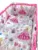 Lenjerie de pat 3 piese cu cearceaf plapumioara si pernuta slim 140×70 cm Croitoria Noastra Princess