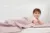 Lenjerie de pat copii 4 piese Marshmellow Spots Kidsdecor din bumbac 70×140 cm 100×135 cm