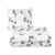 Lenjerie pat junior cu 4 piese Qmini din bumbac 160×100 cm Hedgehog