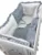 Lenjerie patut 140×70 cm cu 6 aparatori pufoase, cearsaf si paturica Mix stelute gri